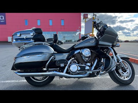 Мотоцикл  Kawasaki VN1700 Vulcan Voyager, (Кавасаки вулкан ВН 1700 вояджер)