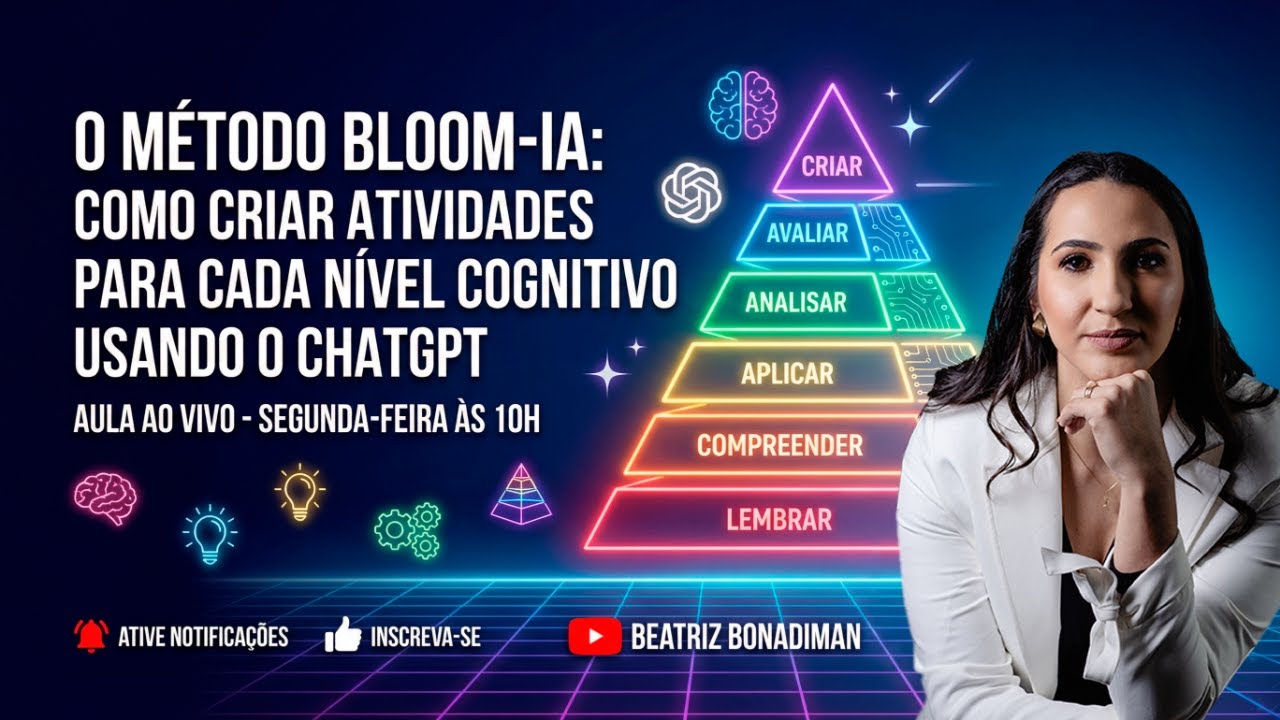 O Método Bloom-IA: Como Criar Atividades para cada Nível Cognitivo usando o Chat GPT