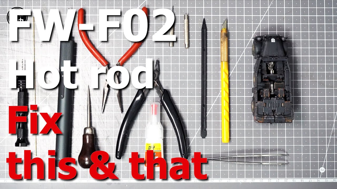 Fix this & that | TW-FS02 Hot Rod - toyworld