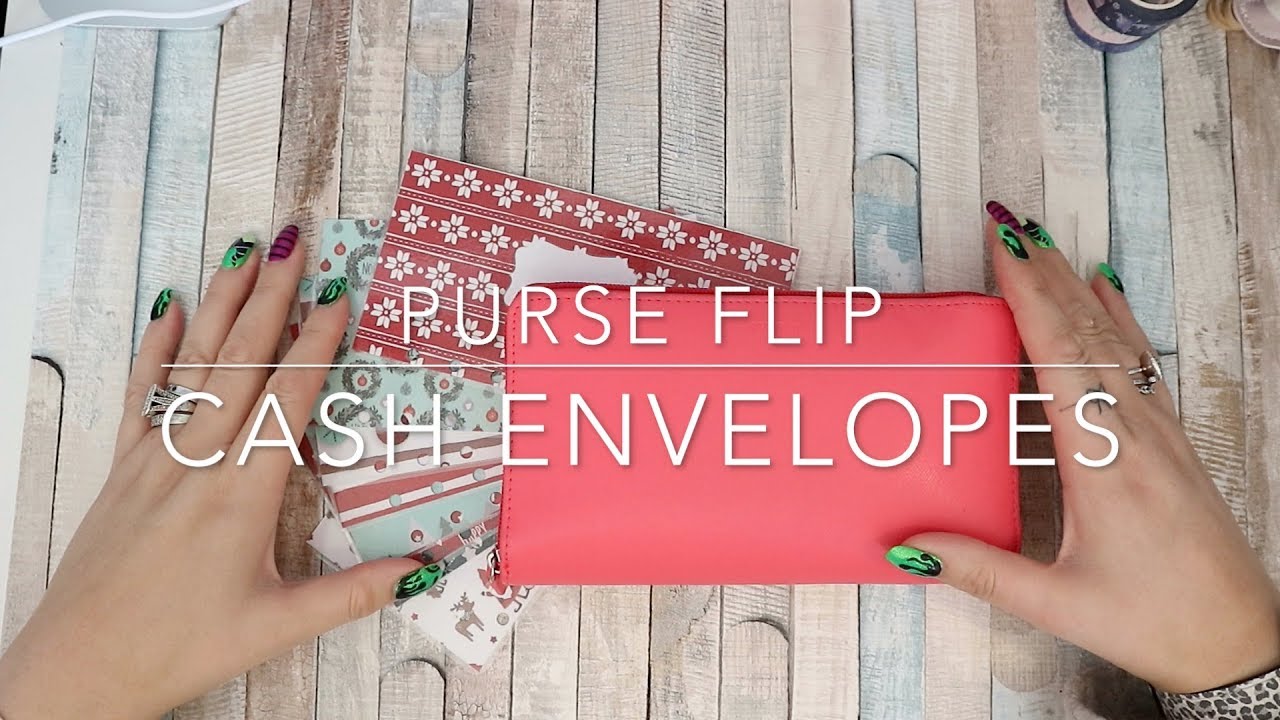 CASH ENVELOPES PURSE FLIP YouTube
