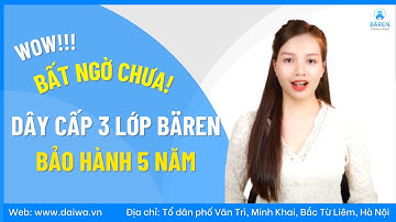 Dây Cấp Nước Bären - Dây Cấp Bình Nóng Lạnh 3 Lớp Chất Lượng Cao / BÄREN