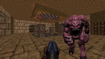Doom 64 - User Map B464 - Blood textures