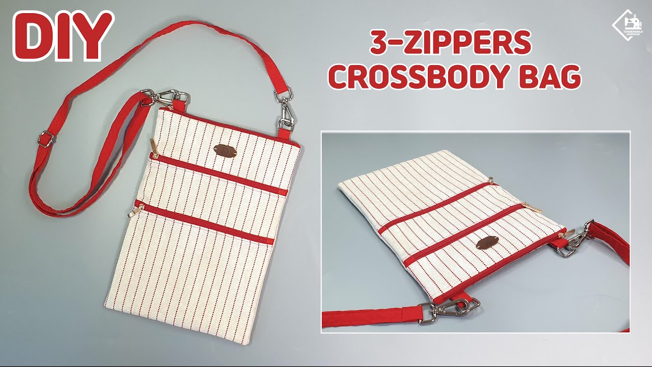 Zippered Cross Body Bag Pattern - Life Sew Savory