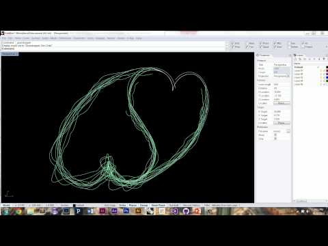 Agent Based Design in Rhino Grasshopper - Jewelry - Heart Necklace