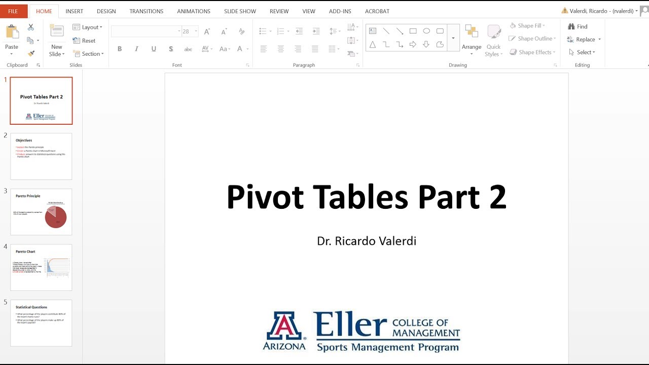 pivot tables part 2 pareto charts youtube pareto chart pivot table