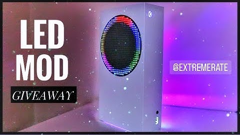Xbox Series S RGB LED Mod Review - eXtremeRate // GIVEAWAY