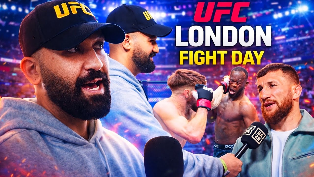 ICH MITTEN IN UFC LONDON… VOM WEIGH-IN BIS ZUM FIGHT DAY! | SAYNOMO