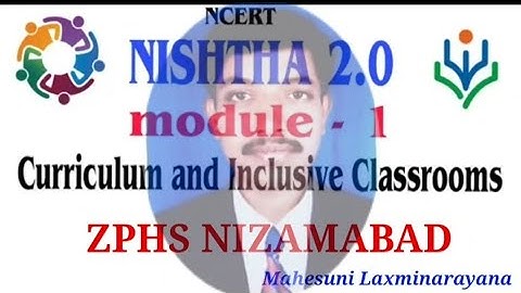 Nishtha Module-1 Quiz-1
