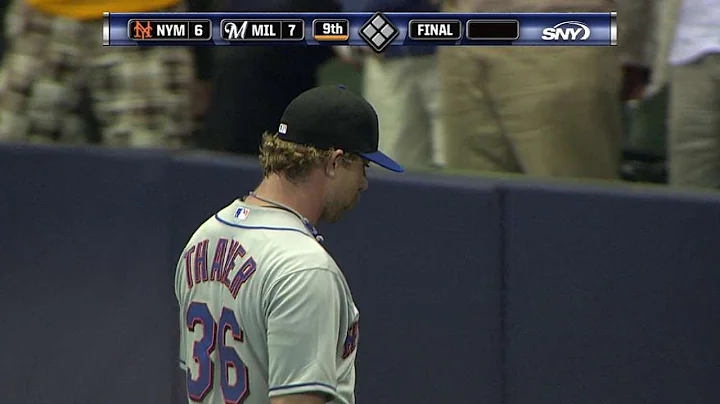 Thayer, Mets drop one on walk-off double