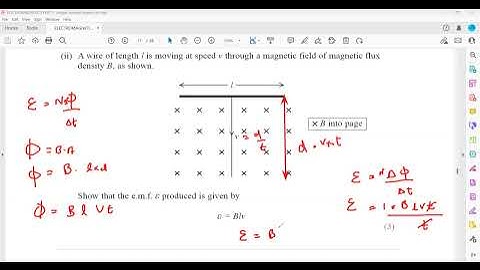 Electromagnetic Effects doubts A2 Physics Unit 4 Lecture 11 Part e