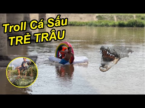 TROLL Trẻ Trâu Và Team Bằng Cá Sấu Cười Đau Bụng | TQ97