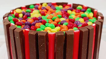 DIY Desserts! Yummy Skittles Cake and More Tasty Cakes by Hooplakidz How To