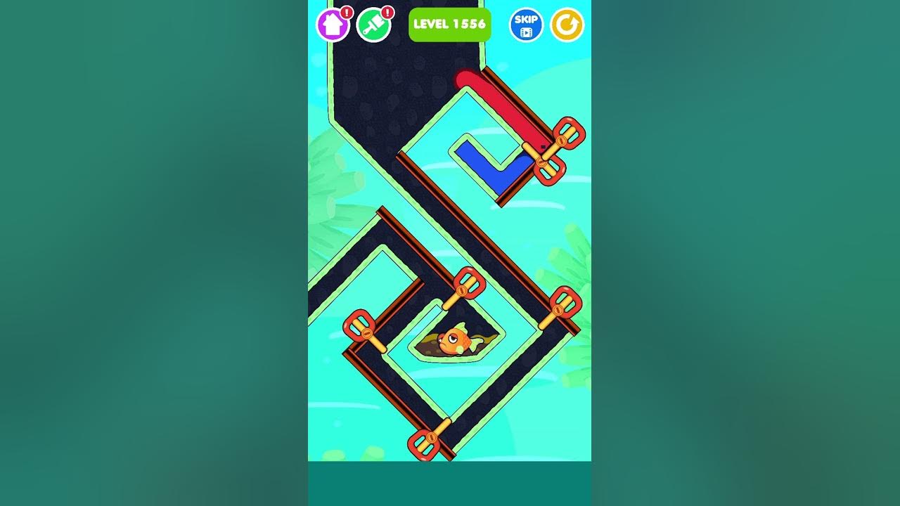 Save the fish game pull the pin fish rescue mobile game walkthrough