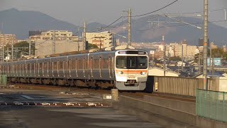 JR東海 315系海シンC3編成 2738M快速名古屋 勝川駅到着