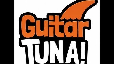 Guitar tuning with GuitarTuna app