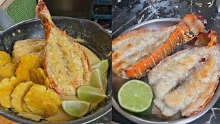 Cola de langosta a la crema súper sencillas !