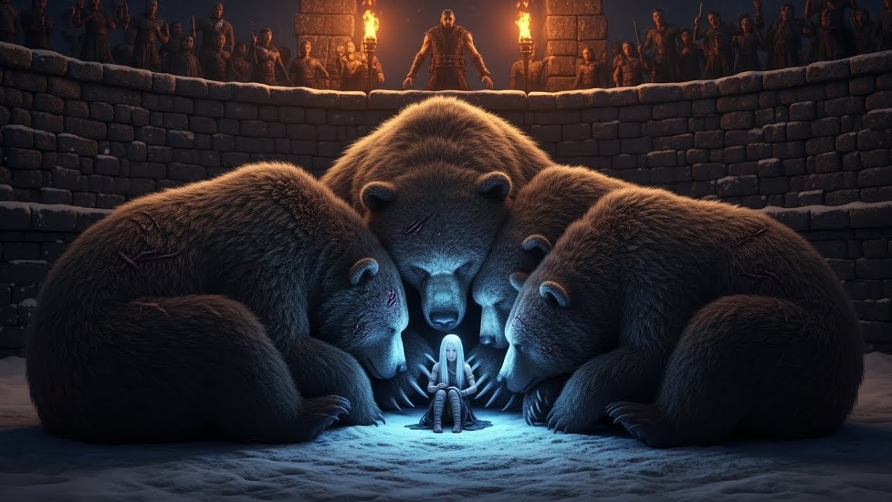 The Pack Threw the Mute Girl into the Bear Pit to Die — But the Bears Starved Themselves to Keep Her
