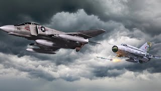 ¿Cuál fue el CAZA más TEMIDO en la Guerra de Vietnam? I MiG-21 vs F-4 Phantom