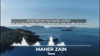 MAHER ZAIN-UMMI (AUDIO & LIRIK)