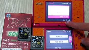 R4i-SDHC V1.4.5 Card Works on DSi (XL) Ver 1.4.5.flv