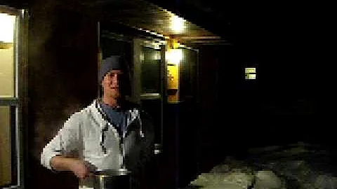 boiling water + cold = burns