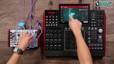 Akai MPC X Sampling & CV Sequencing Eurorack Modular