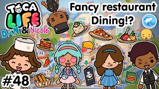 Toca Life City | Fancy Restaurant Dining!? #48 (Dan and Nicole Series)