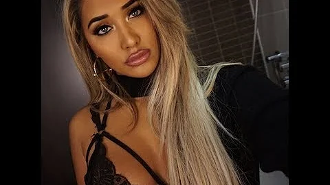 Zahida Allen risks wardrobe malfunction as boobs spill from her bra