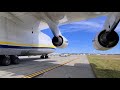 Ан-124 РУСЛАН. Уникальный груз и рейс Провиденс - Чикаго,США. Красивое видео из кабины.