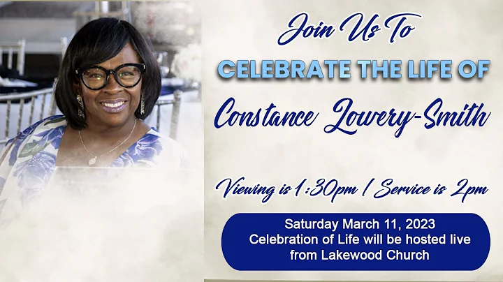 Constance Lowery Smith Homegoing Service