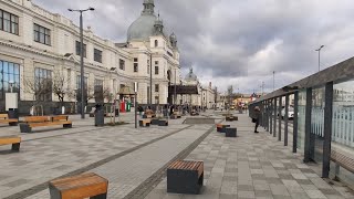 Львів. Вокзал. Площа Двірцева 26.12.2020 Lviv, Lwów