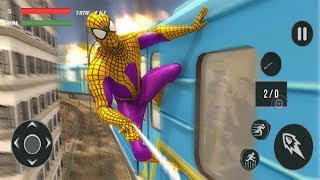 Super Flying Spider Hero Grand City Rescue Mission - Best Android Games GamePlay - Superhero Games screenshot 3