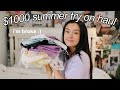 $1000 SUMMER TRY ON CLOTHING HAUL! *online shopping*