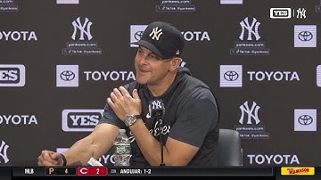 Aaron Boone on Jose Caballero