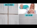 How to clean dirty grout lines the SAFE way! Toni Interior