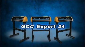 GCC---Home embroidery with GCC Expert 24 cutting plotter