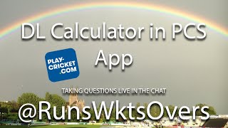 Demo:  DL Calculator in the Play Cricket Scorer  app screenshot 3