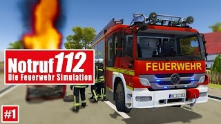 NOTRUF 112: Die Bus-Haltestelle brennt! I Gameplay PREVIEW Notruf 112 die Feuerwehr-Simulation
