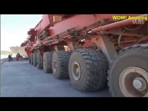 WOW amazing Machine - bridge girder erection 1