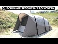 QUECHUA AIR SECONDS4 2 POLYCOTTN【TC】【エアフレーム】【テントバカ】