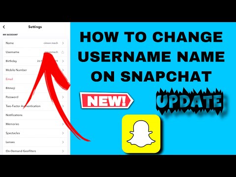 How To Change Username On Snapchat || New Updates On Snapchat Username