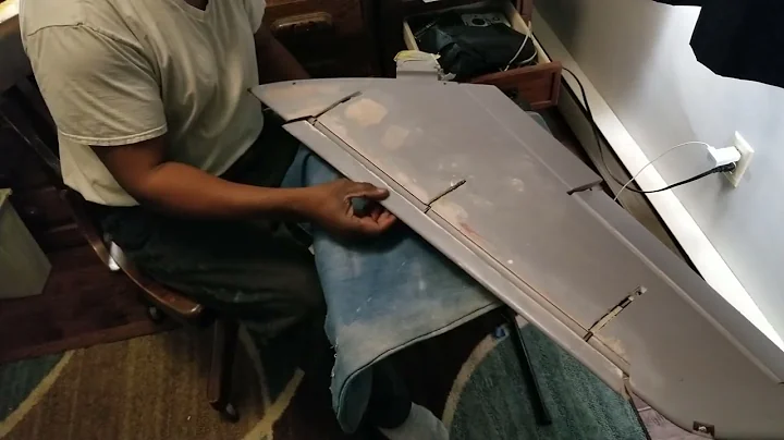 HSD, F86, SABRE JET, #6 leading edge slat , spring loaded.