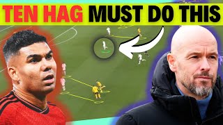 How Ten Hag Can use Casemiro to FIX Man Utd's Defensive Issues...