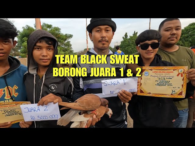 Team Black Sweat Tak Terbendung di Lapak Angker class=