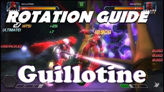 Guillotine Damage & Utility Rotation Guide | Marvel Contest of Champions