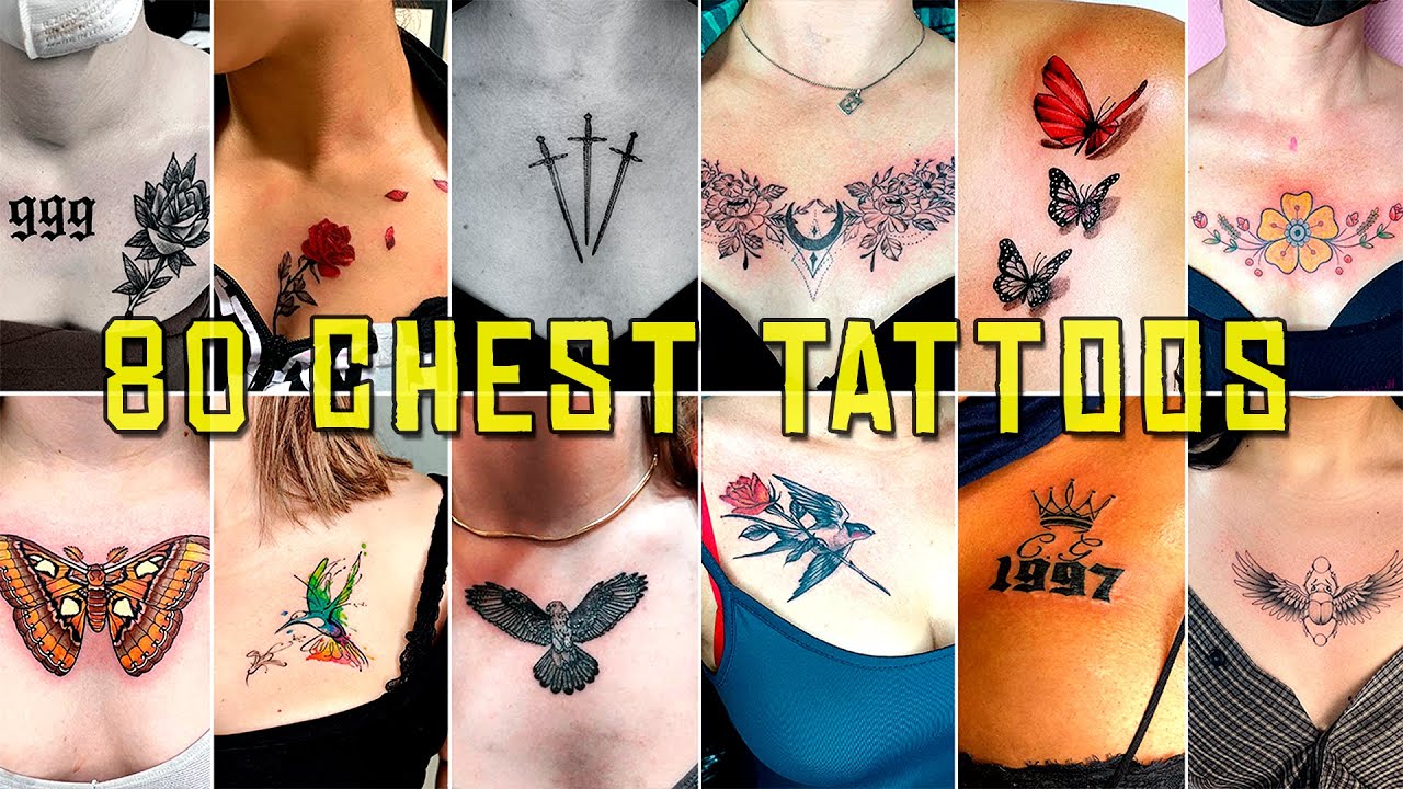 110 Best Chest Tattoos for Women and Men