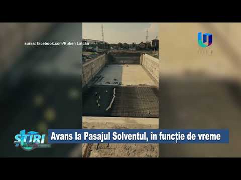Avans la Pasajul Solventul, în funcție de vreme