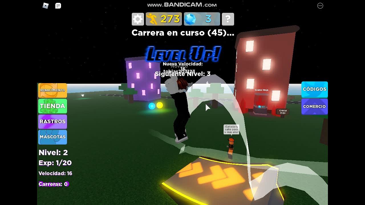 el juego de roblox donde tienes que correr YouTube