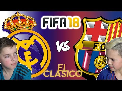 REAL MADRID VS BARCELONA | EL CLASICO 2017 | FIFA 18 EDITION