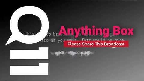 Anything Box | #Quaranstream 11 from the #endpop studio | Rare #Synthpop #NewWave #Remixes #Demos